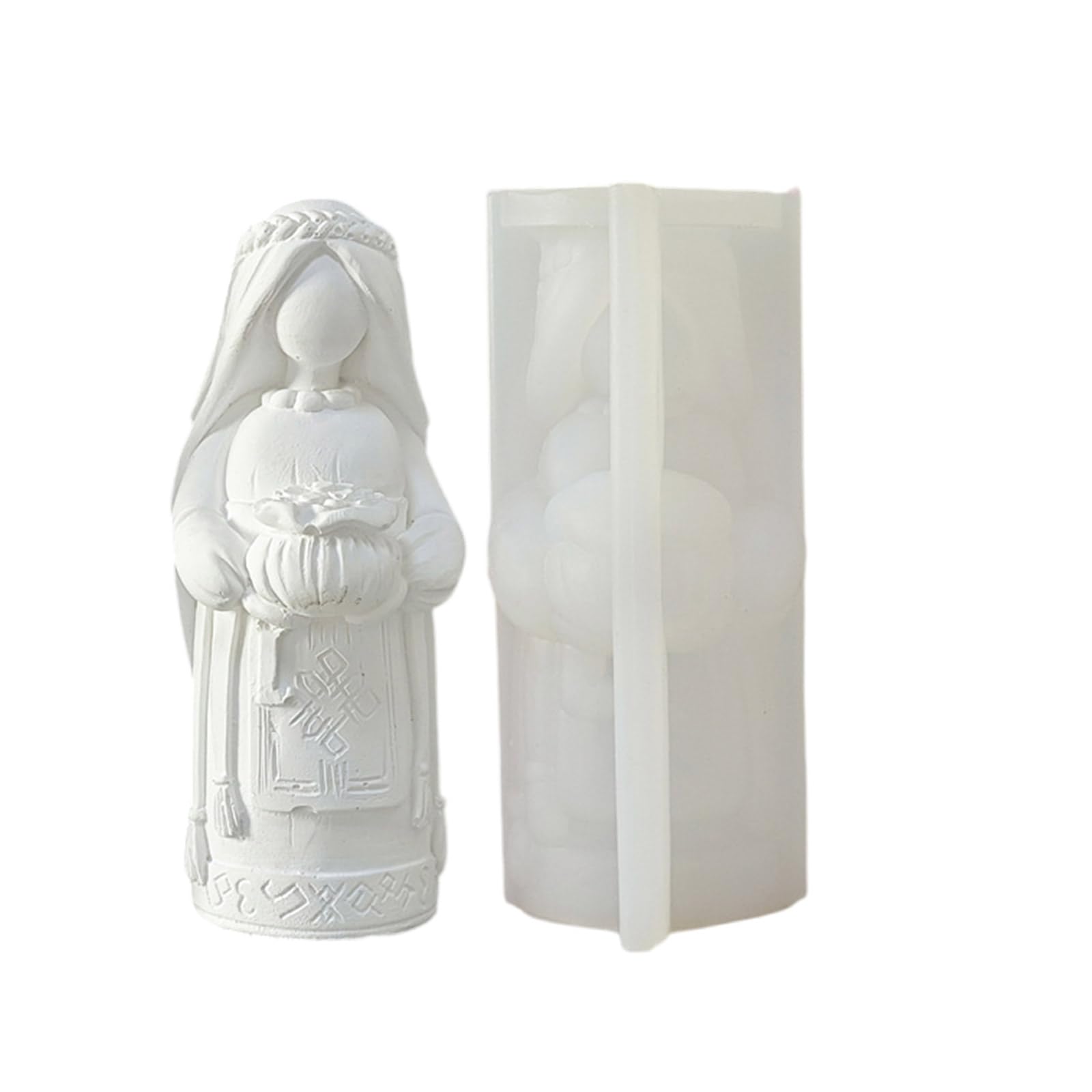 NEWFT 3D Bride Silicone Mold Candle Making Suitable for Creating Delicate Handmade Candle Soaps and Cake Decorations
