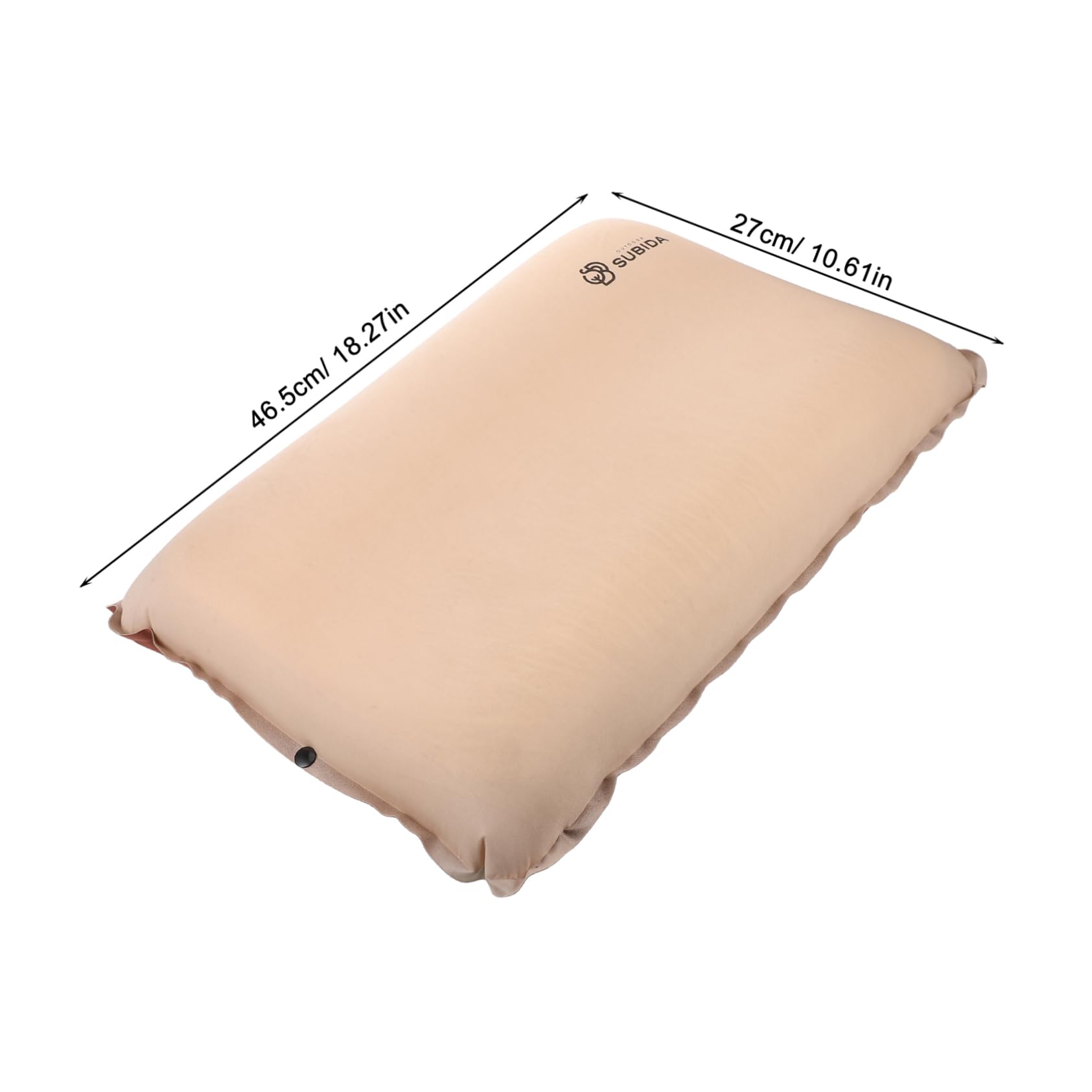 BESPORTBLE Almohada de Viaje Autoinflable de Memoria para Exteriores