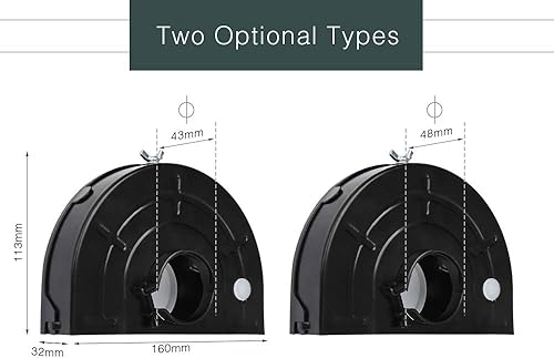 Miniatura 5 de Juego de protectores para amoladora angular, cubierta protectora, protector de ranurado de agua (1.890 in)