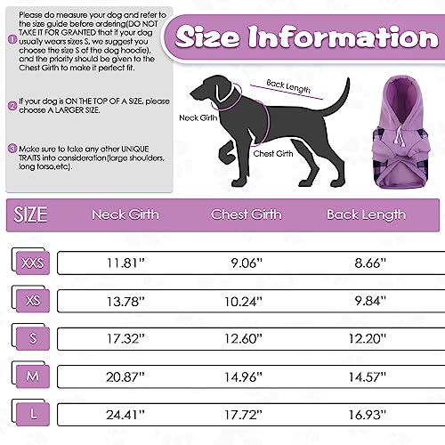 Plaid-Dog-Hoodie-Soft-Dog-Sweatshirt-Warm-Fleece-Dog-Hoodies-for-Small-Dogs-Puppy-Hoodie-Pet-Sweaters-with-Hat-for-Medium-Dogs-Cat-Hooded-Dog-Clothes-French-Bulldog-Costume-Outfits-Coat - Cucciolini Doodles   Plaid-Dog-Hoodie-Soft-Dog-Sweatshirt-Warm-Fleece-Dog-Hoodies-for-Small-Dogs-Puppy-Hoodie-Pet-Sweaters-with-Hat-for-Medium-Dogs-Cat-Hooded-Dog-Clothes-French-Bulldog-Costume-Outfits-Coat