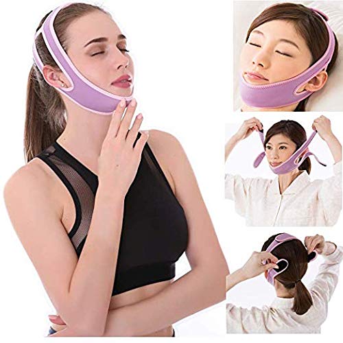 Chin Strap for Snoring Solution Anti Snore Chin Strap Anti Snoring Device,Sleep Aid and Stop Snore for Men and Women Adjustable Comfortable Chin Straps (Chin Strap)