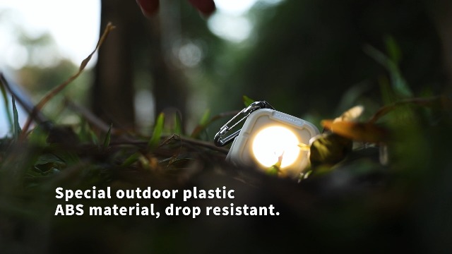 KLARUS WL3 campinglamp, 13500 mAh hoge capaciteit oplaadbaar werklicht, 1500lm camping lantaarn met 6 modi -lichten, magnetische basis, haakfunctie, IPX5 voor kamperen, nachtvissen