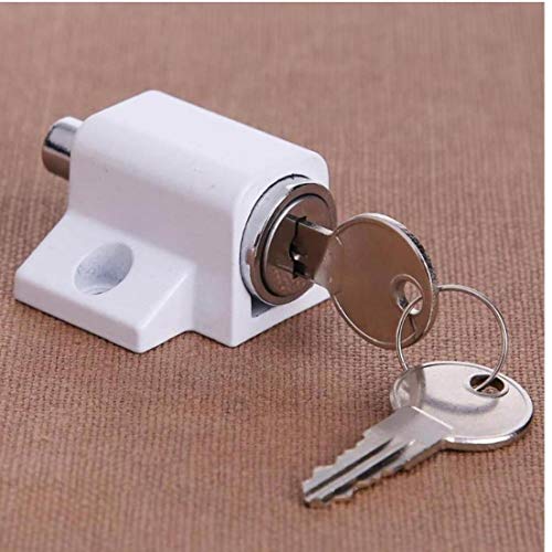 Preisvergleich Produktbild Case Cover Haushalt Fensterschild Schiebe Aluminium Stahlschlösser Türen Fenster 2 Schlüsseln