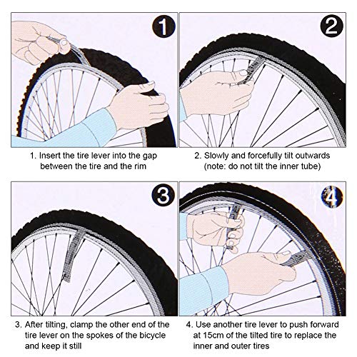 3PZ Leve per Pneumatici in Acciaio al Carbonio ad