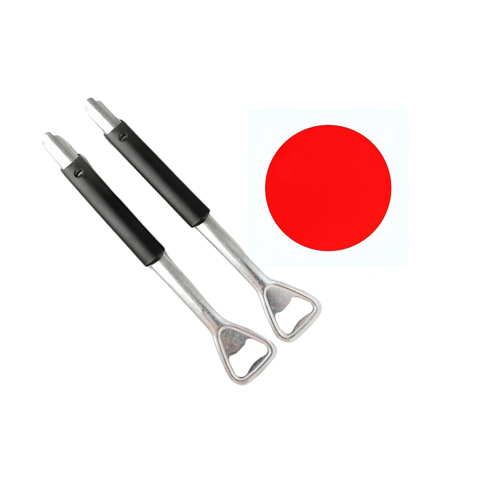 Jar Opener 2in1 Adjustable for Seniors -Lid &amp;Bottle Opener with Gripper Pad