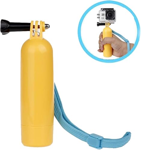 Walway Monopié de mano de agarre flotante para GoPro Hero 655 sesiones43+ 321, SJ4000SJ5000, con tornillo de mango largo y correa de muñeca Walway Monopié de mano de agarre flotante para GoPro Hero 655 sesiones43+ 321, SJ4000SJ5000, con tornillo de mango largo y correa de muñeca