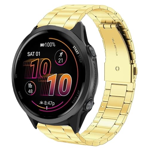 Bracelet Garmin Forerunner 170 acier inoxydable 20mm 22mm 47mm