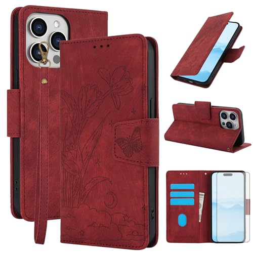 Coque IP 16 Pro Max Asuwish rouge idéale pour sécuriser votre smartphone au quotidien