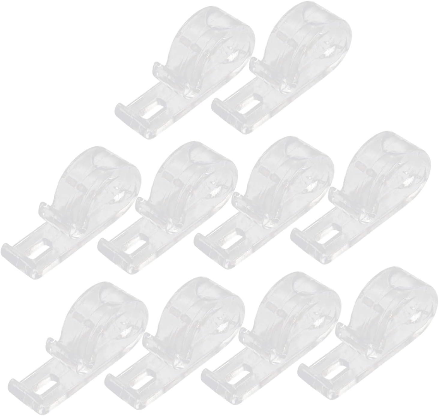 DOITOOL 10pcs roller Clear for and Safety Tensioner P
