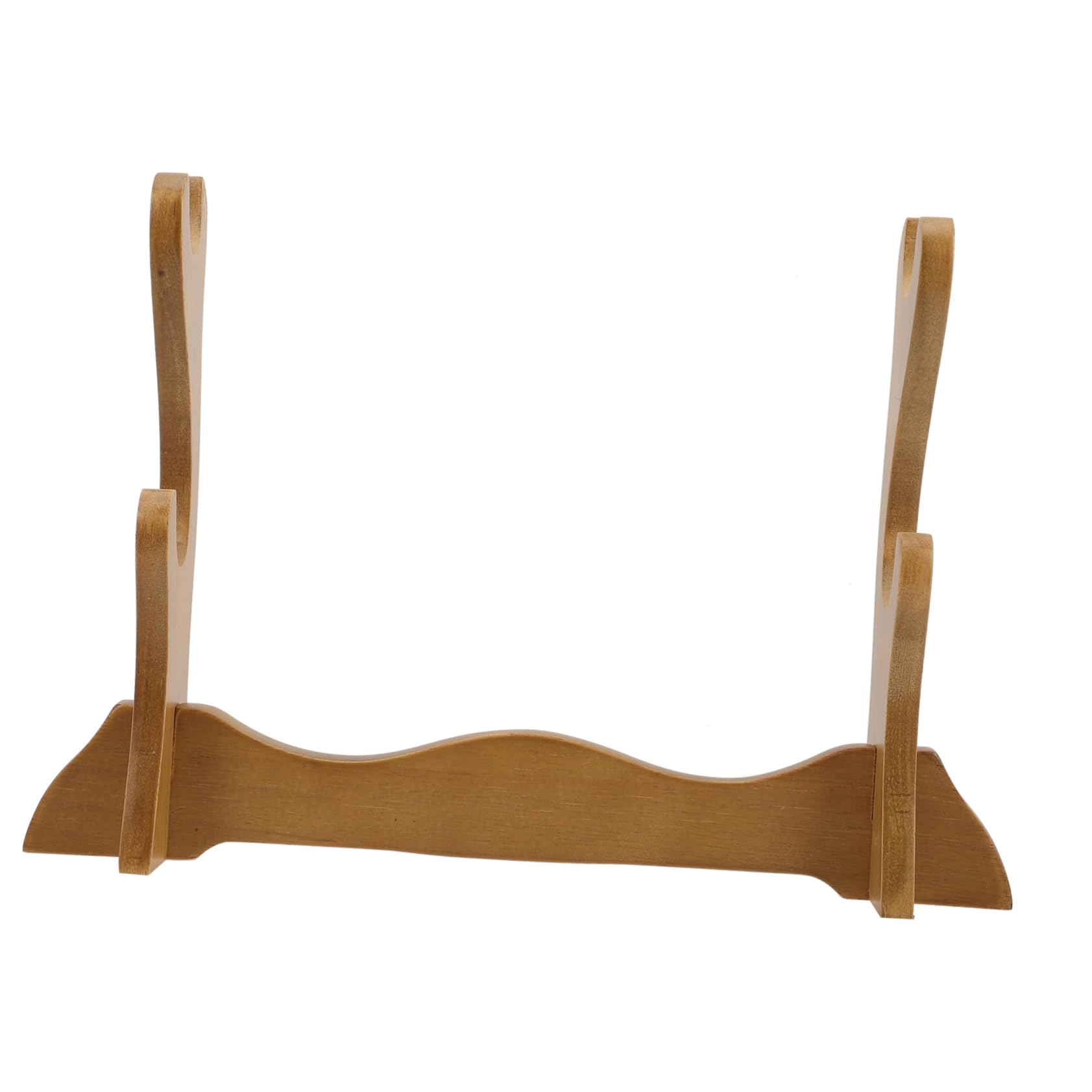 HONMEET Sword Rack Double Tabletop Sword Stand Durable Decorative Holder for Displaying Sturdy Design for Home Decor