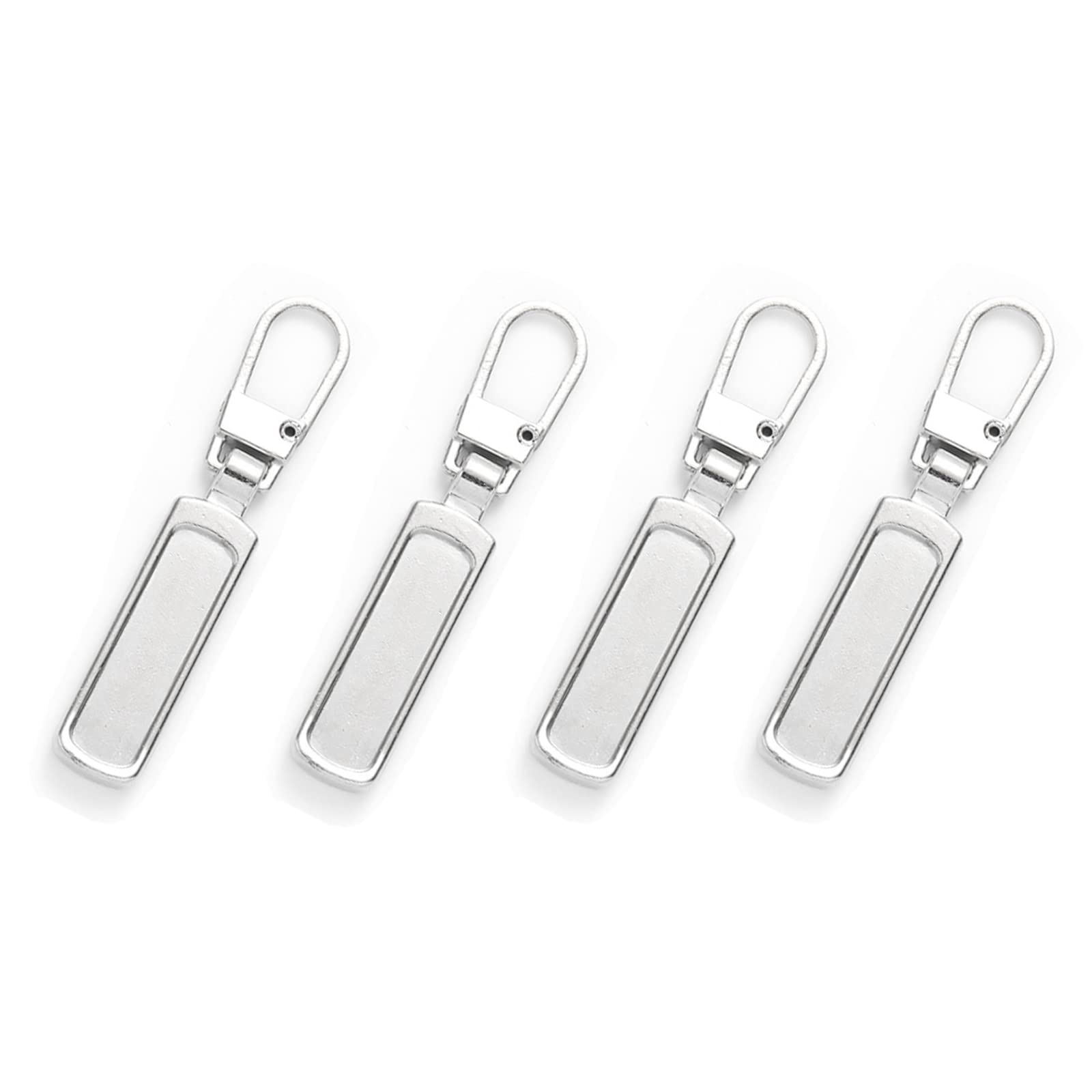 Mizeer Zipper Pull Replacement for Small Holes Zipper, Detachable Zipper Tab Repair for Clothing Jackets Boots