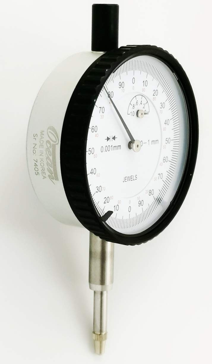 Ocean Micron Dial Gauge, Range 0 to 1MM, Least Count 0.001MM (1 Micron) 1
