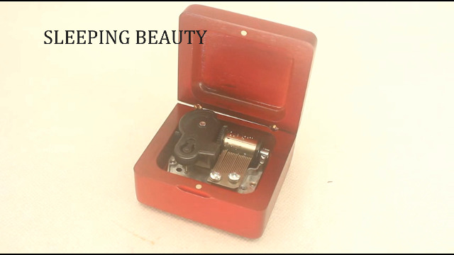 Amazon.com: Sinzyo Sleeping Beauty Music Box Vintage Wood Carved