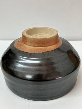 骨董 「名品」ウラン釉 上神焼 (希少作:茶碗) Amazon.co.jp: 共箱入り 骨董 名品ウラン釉 上神焼 作:茶碗 茶碗 茶盌