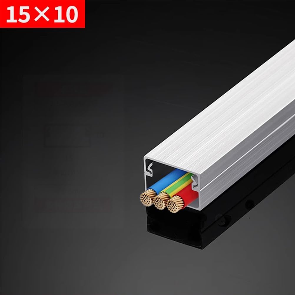 Copertura for canalina portacavi in ​​alluminio da 1 m, varie dimensioni