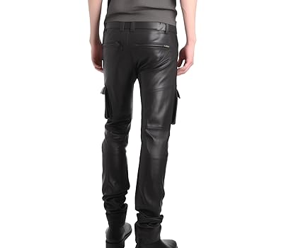 ジャンパリ　janpari Leather cargo pants サイズ28 ジャンパリ janpari Leather cargo pants サイズ28