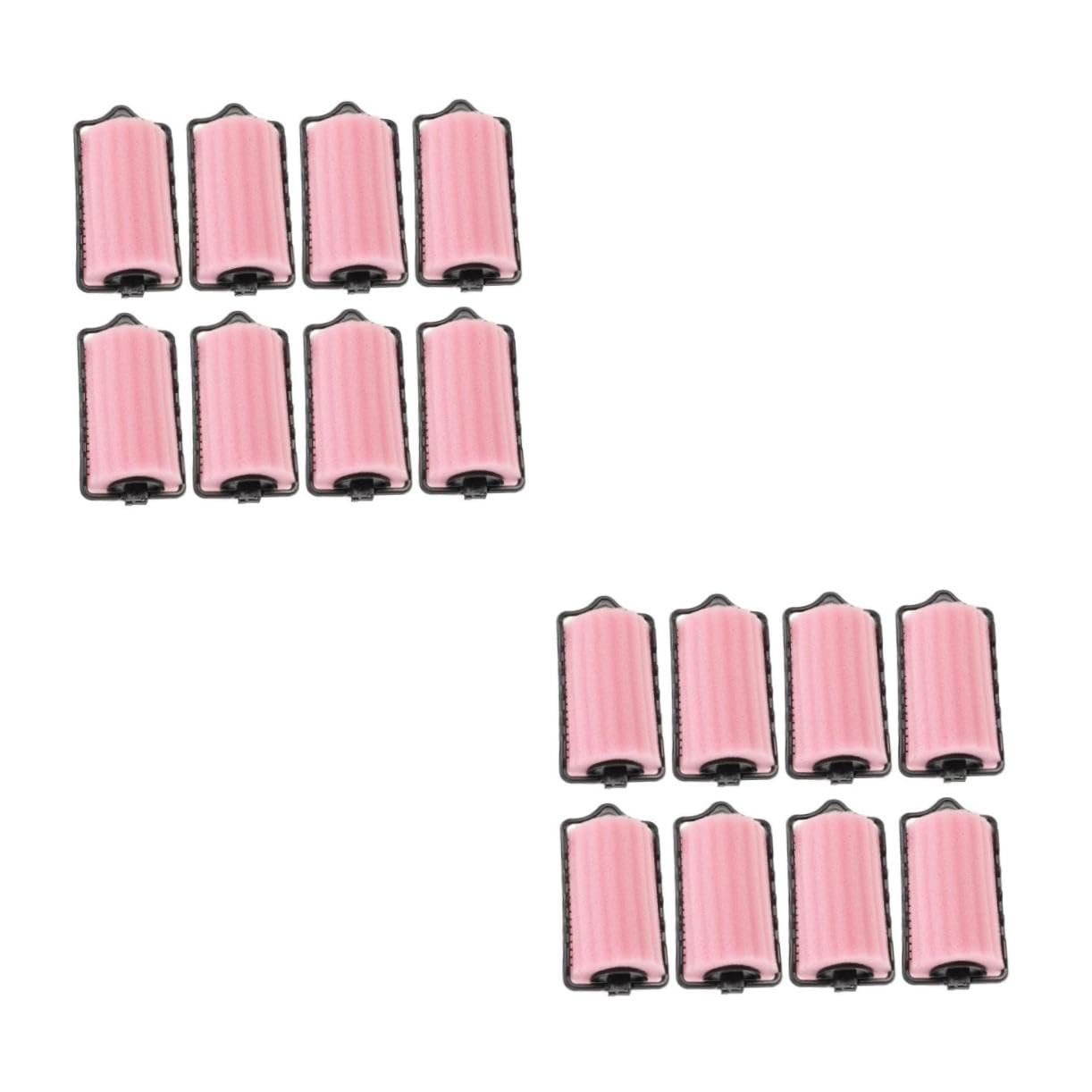 NULYLU 2sets Sponge Hair Rollers for Hair Women's Styling Curlers Rollers Foam Curlers for Home Hotel Beauty Salons 8pcs*2