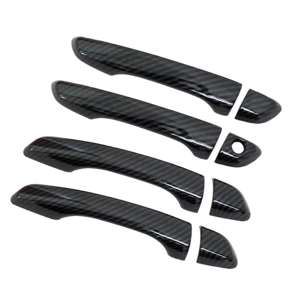 MLHOGHIGD Door Handle for 408 for 308 for 308sw for T9 2016-2022 LHD Car Door Handle Cover Trim Sticker Styling Accessories