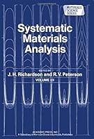 Systematic Materials Analysis, 3 0125878036 Book Cover