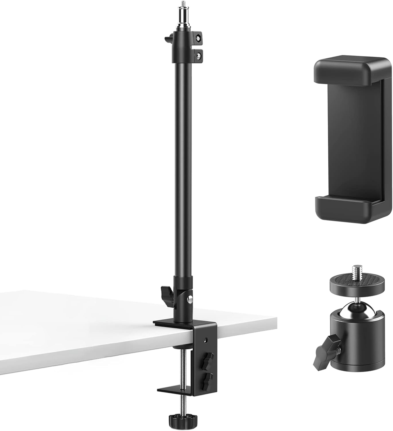 SVOPY Adjustable Desk Mount Stand Adjustable Aluminum