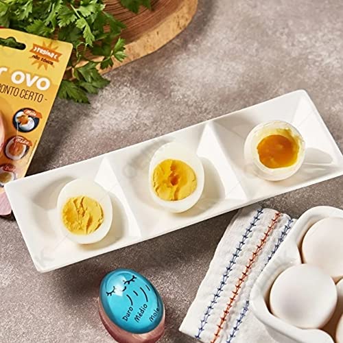 Temporizador Termômetro Timer Ovo Cozido Egg Mole Médio Duro