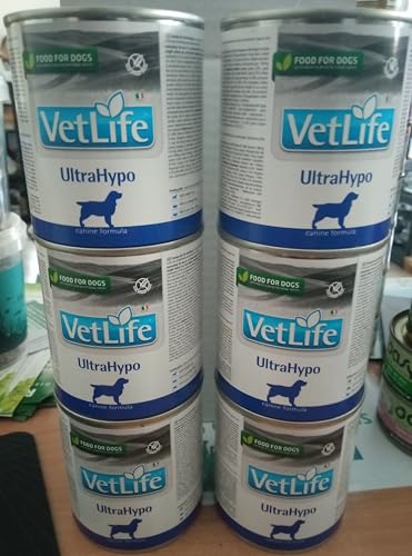 Farmina Dog VetLife Nassfutter UltraHypo, Diätfutter 6 x 300g