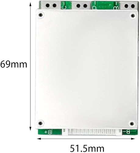 Miniatura 2 de 13S 48V 35A PCB BMS Tablero de protección Li-ion Li-ion Cargador de batería Lipo Cell Módulo con equilibrio para paquete de celdas de batería