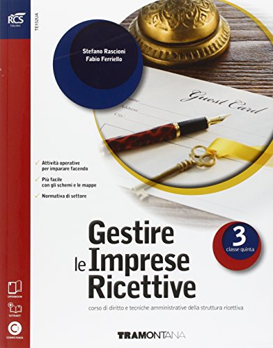 Gestire le imprese ricettive. Openbook-Extrakit. Per le Scuole superiori. Con e-book. Con espansione online: 3 Gestire le imprese ricettive. Openbook-Extrakit. Per le Scuole superiori. Con e-book. Con espansione online: 3