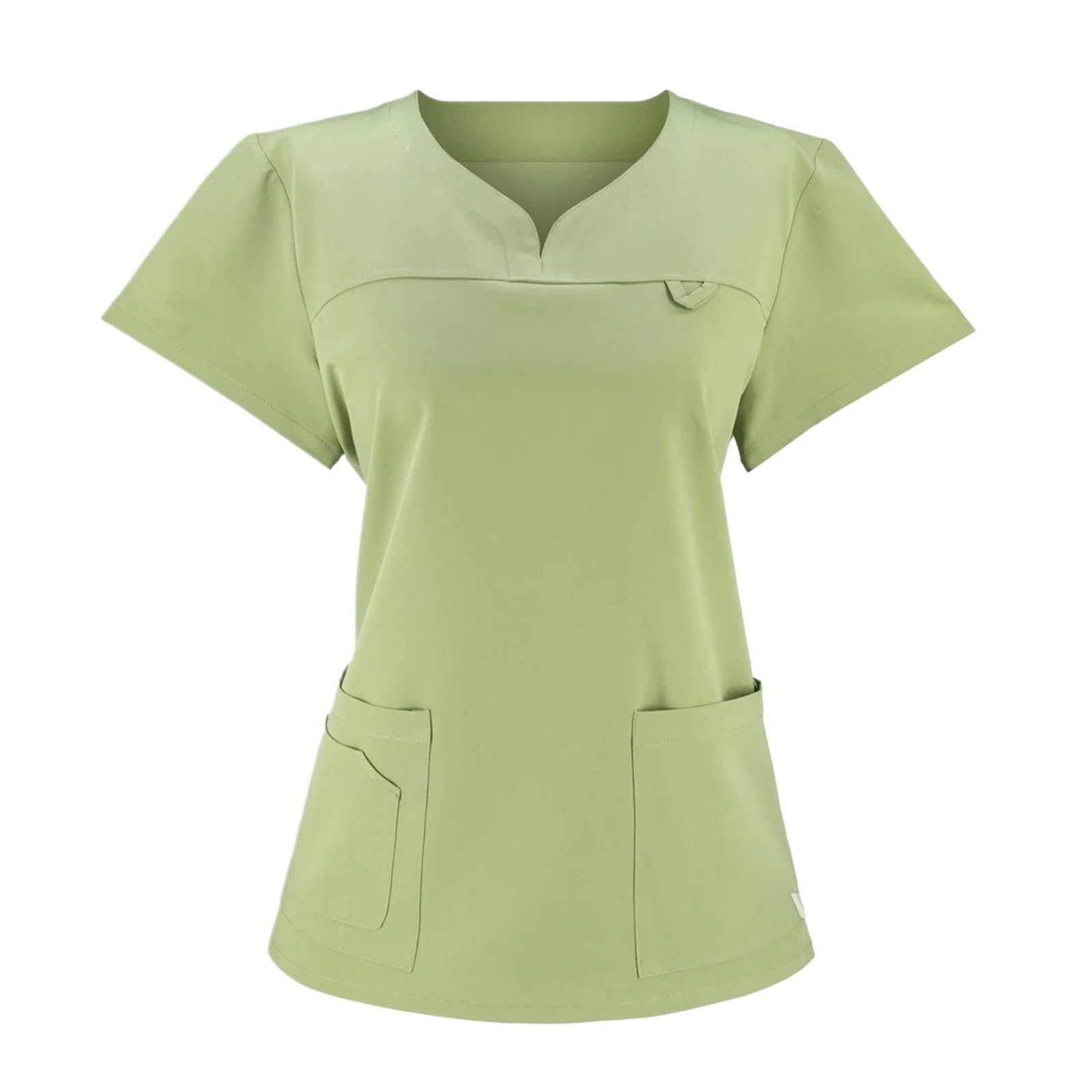 Divisa Infermiere Donna Set di Camici Aderenti Elastici for Sala operatoria, Uniformi for Infermiere, Completi da Donna in Tinta Unita