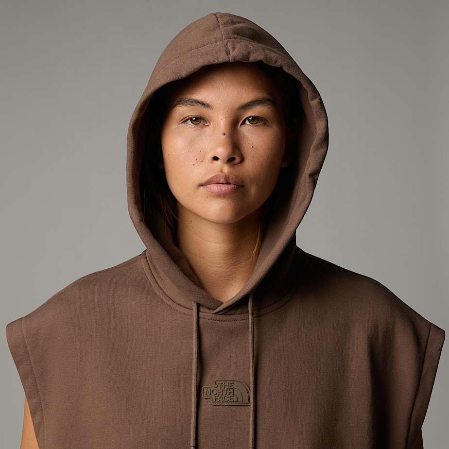The North Face W SS Relaxed Hoodie Sweatshirt Mujer (Pack de 1)