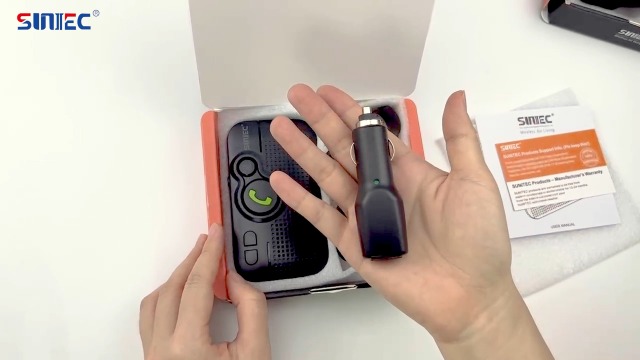 Amazon.com: SUNITEC Handsfree Bluetooth Car Kit for Cell Phone