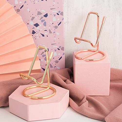Cell Phone Iron Stand Holder, Rose Gold Universal Portable Tablets Holder, Compatible With All Mobile Phones By Hubhnb (Golden) #TOP6