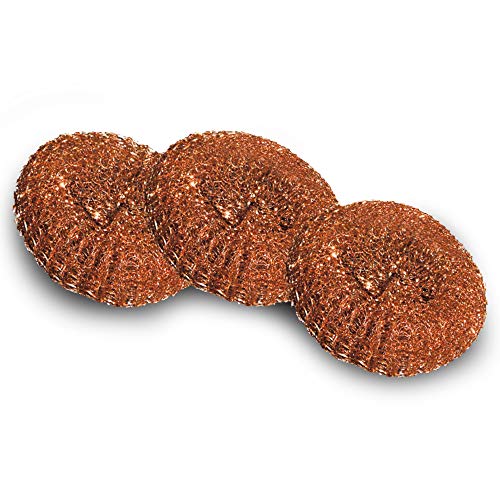 York pentola in rame, 1 Confezione da 3 pezzi (1 x 3st.)