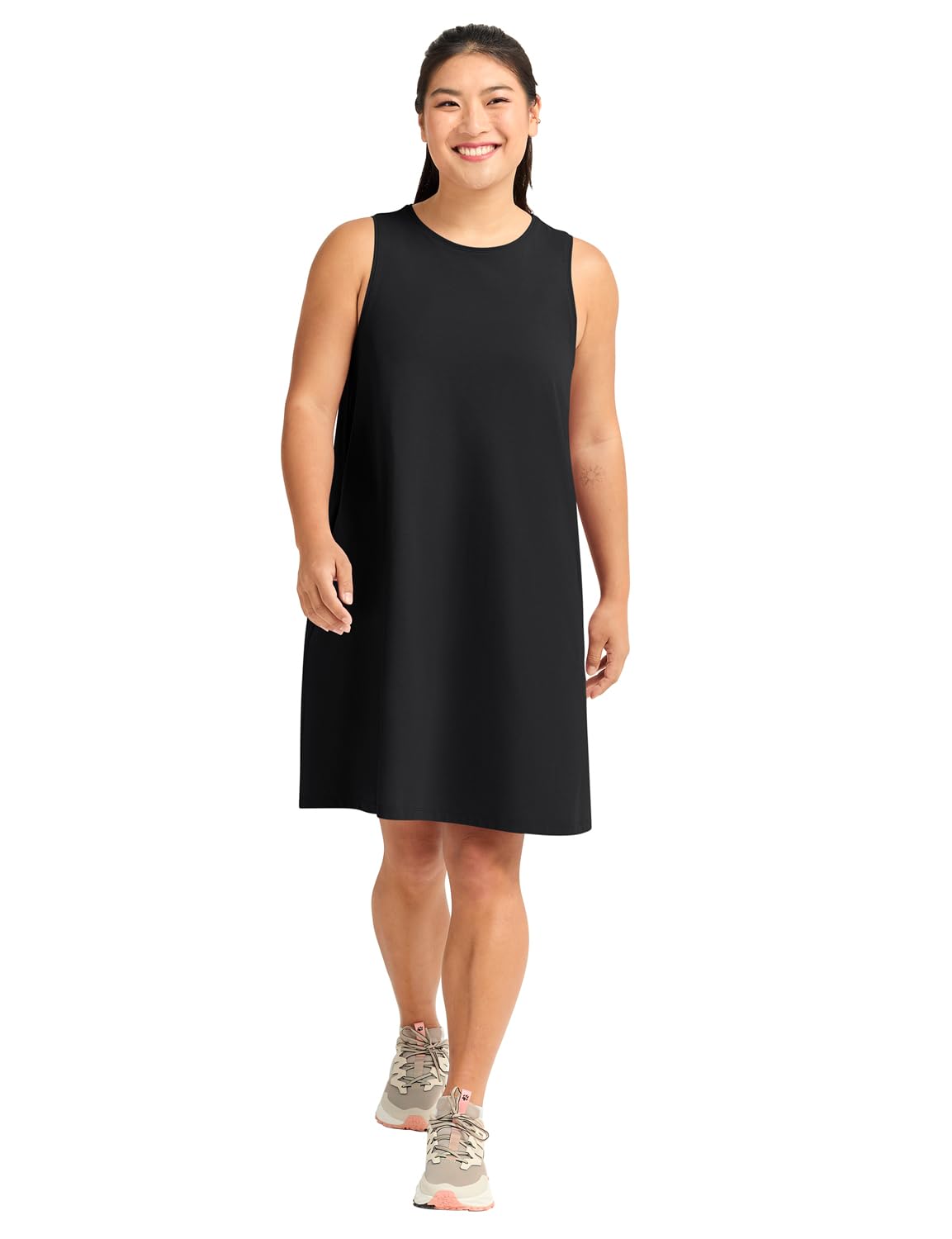 Jack Wolfskin Women's Travel Dress W Casual, Black, XS