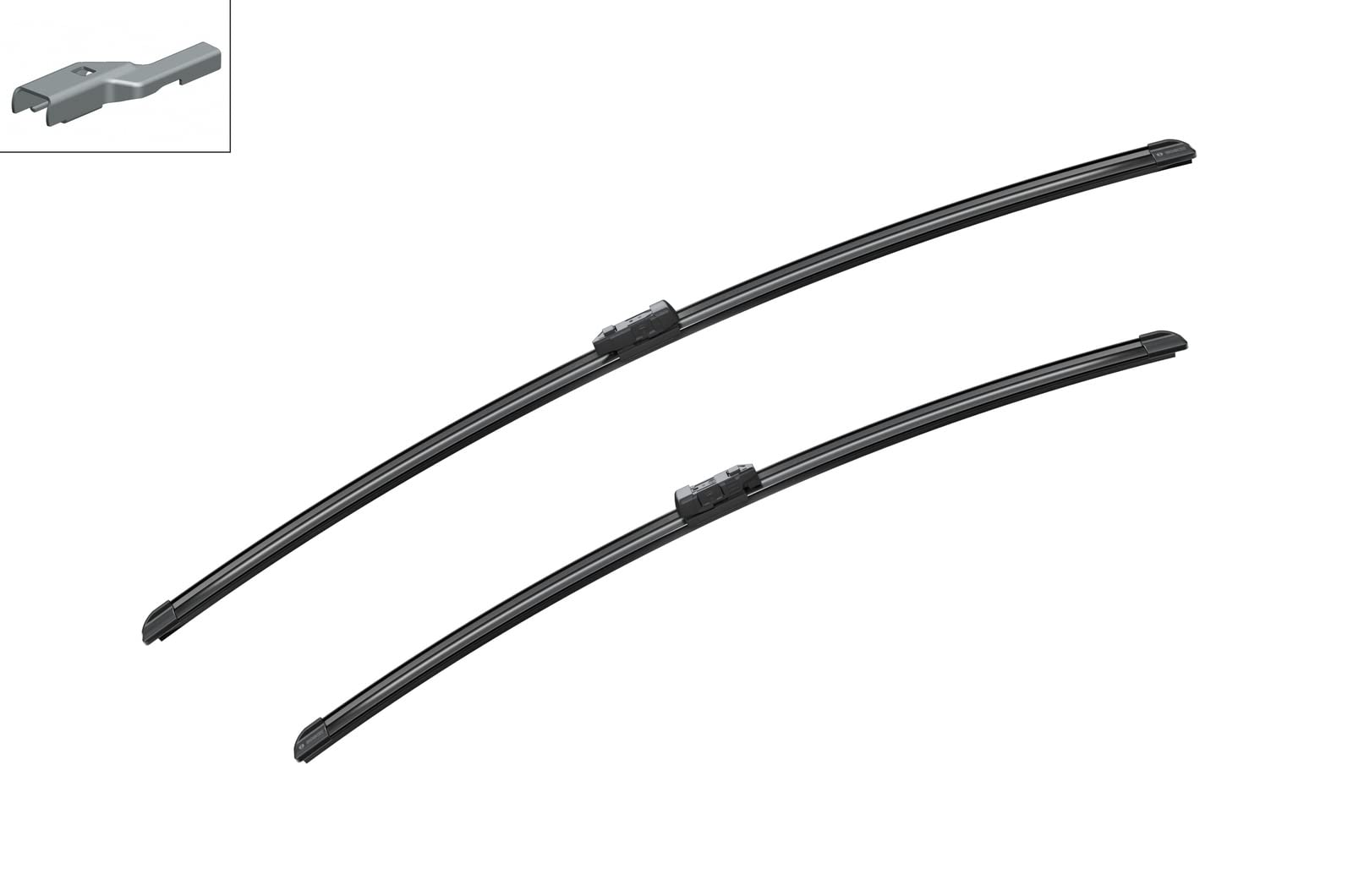 Bosch Aerotwin A719S Tergicristalli Flat Per Parabrezza Anteriore, 800mm E 680mm, Set Per Guida A Destra (UK) - 2