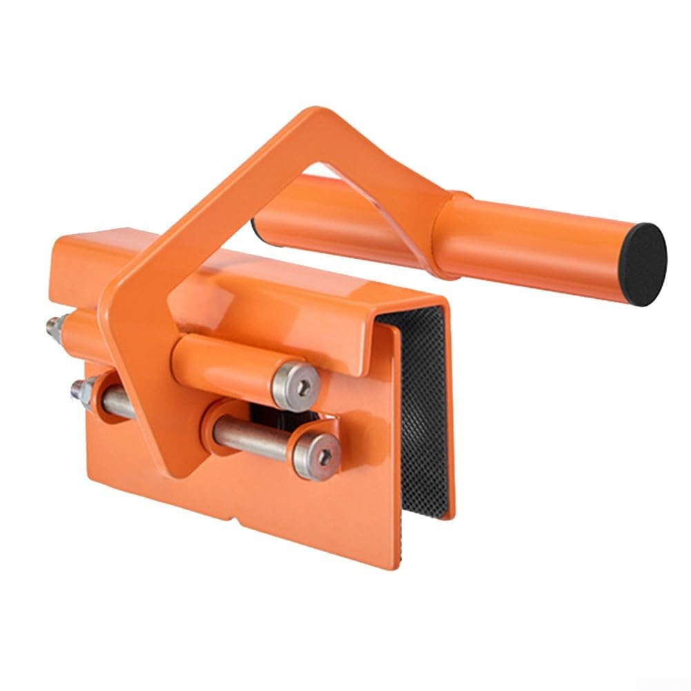 Pinza per il supporto del pannello, morsetto di sollevamento antiscivolo in acciaio inox con ganascia autoregolante, serraggio rapido, strumento di sollevamento della tavola in legno, fino a 50 kg di