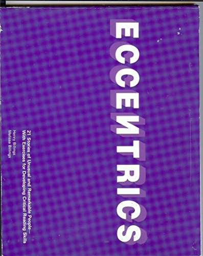 Eccentrics 0890614644 Book Cover