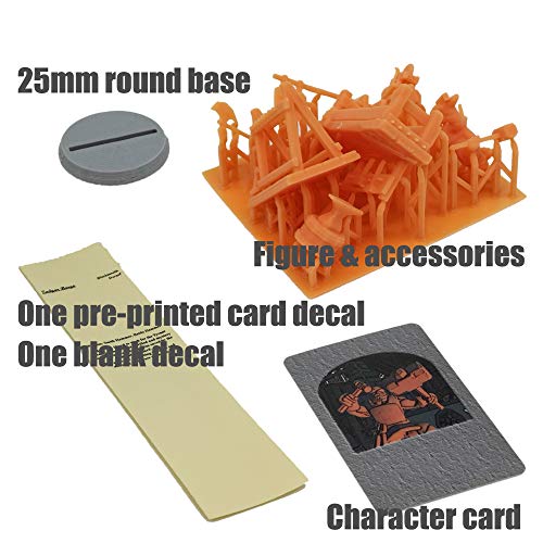 Outland Tactics War Games Miniatures Blacksmith Dwarf Figure & Accessories 28mm