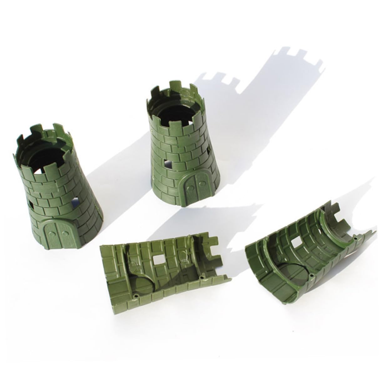 Mikinona Militar de Plástico Mini de 88 Piezas para Niños