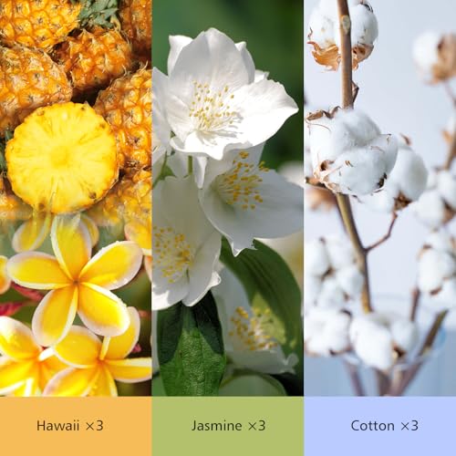 Image of Plug In Air Freshener Starter Kit, 9 Summer Scented Refills + 1 Diffuser