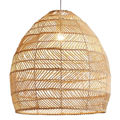Lampe suspendue en bambou et luminaire décoratif pour une esthétique japonaise