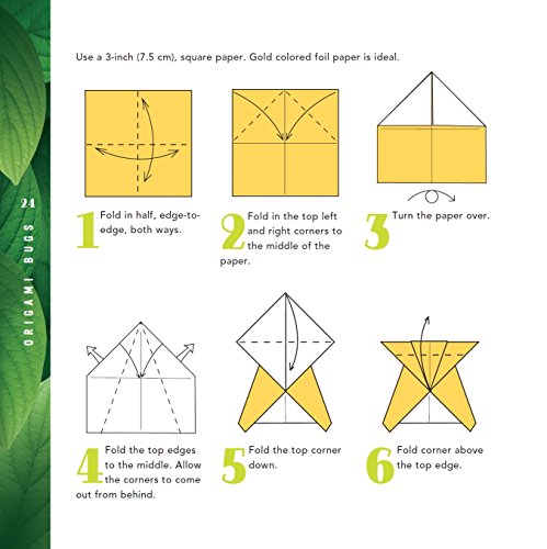 Origami Bugs Kit: Origami Fun for Everyone!: Kit with 2 Origami Books, 20 Fun Projects and 98 Origami Papers: Great for Both Kids and Adults 4 51V6kLc0vtL