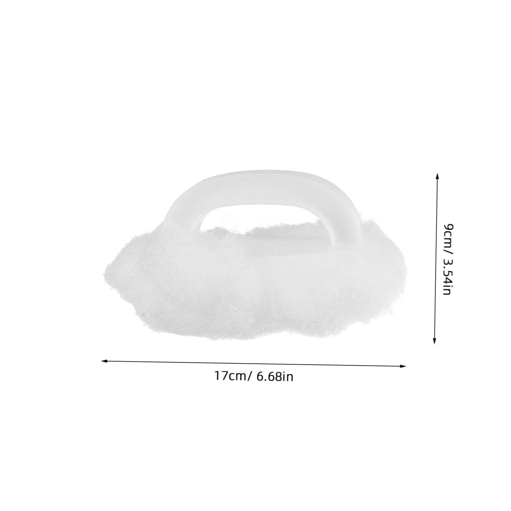 Beatifufu Bristle Tub Brush Set 4pcs Long Handle Shower Scrubbers for Bathrooms Easy Squeeze Handle for Ceramic Steel Tubs