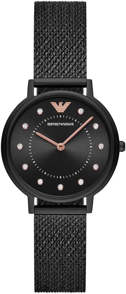Emporio Armani - Analog Black Dial Women's Watch - AR11252