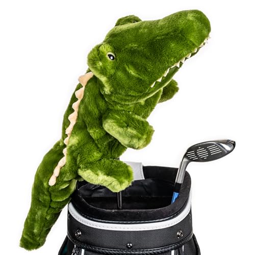 Daphne's Headcovers Alligator Driver Headcover | Premium Driver Headcovers | Funny Golf Club Covers | Stylish Protection for Your Clubs | Men's Golf Gear | Driver Headcover for Men and Women
