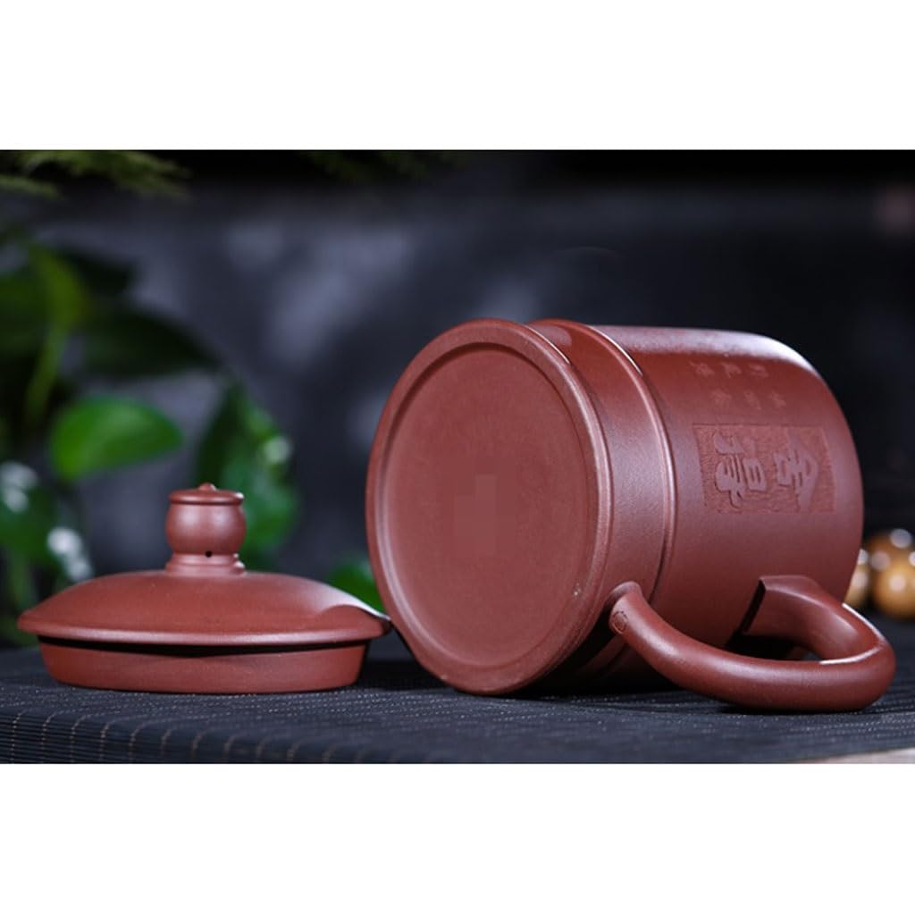 Filiżanki Matcha Home Herbata Zaparzacz Fioletowy Piaskowy Biuro Herbata Filiżanka do parzenia kawy Casual Herbata Drink Izolacja termiczna Kubek do herbaty 480 ml Zestaw do herbaty Kubek do