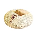 Transpirable y cómodo, ideal para ser utilizado como esterilla de yoga, esterilla de meditación, almohadilla de ventana ondulada o simplemente como almohadilla para padres e hijos cuando juegas con tus hijos.
