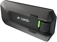 Vista 6 de Cardo PACKTALK Edge - Sistema de comunicación Bluetooth para motocicleta, intercomunicador para auriculares, paquete doble