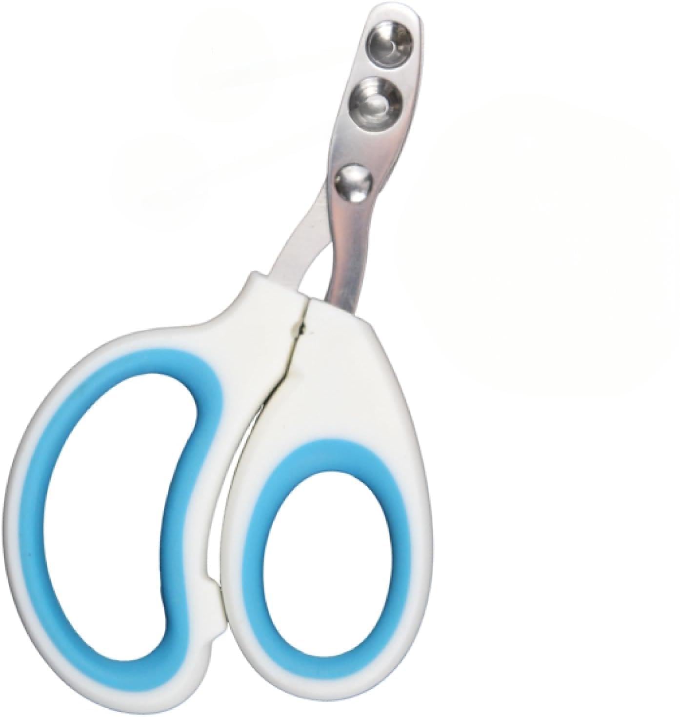 2Pcs Cat Dog Nail Clippers with Two Circular Cutting Holes of Different Sizes 2mm 4mm -Avoid Over Cutting