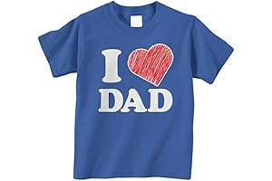 Little Boys' I Love Dad Infant/Toddler T-Shirt: Coolest Gift Idea from Daughter...